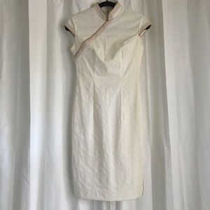Chinese White Dress